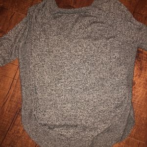 Express Grey Speckled Sweater